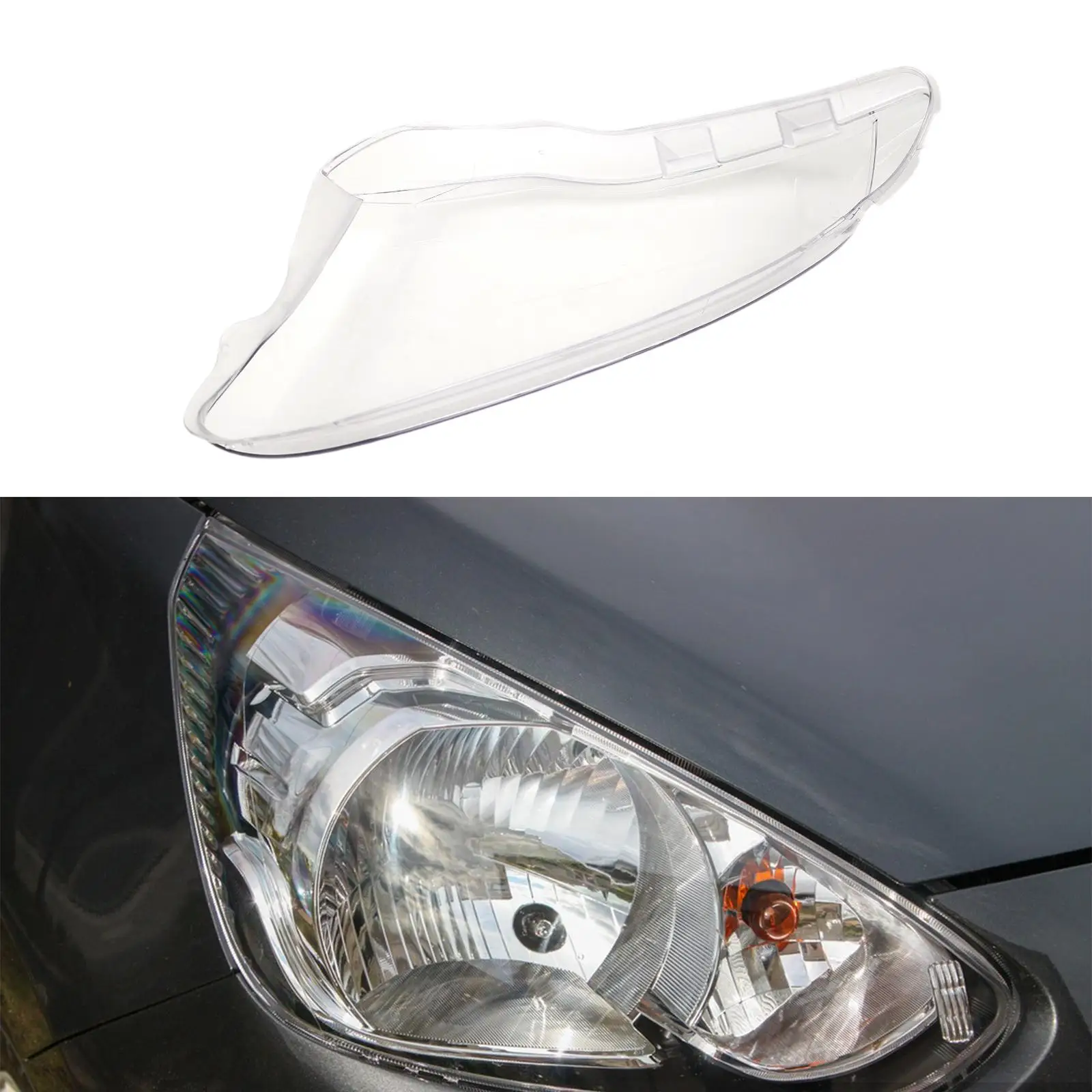 

Right Headlight Headlamp Lens Cover Spare Assembly Waterproof Replacement 9806306280 for Peugeot Partner MK2 Van 2015-2018