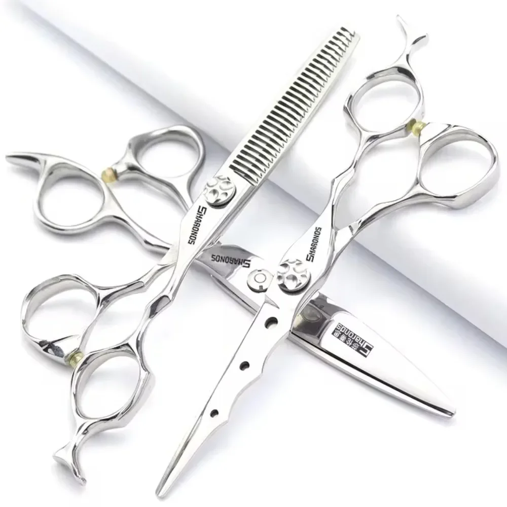 

SHARONDS Hairdressing Professional Scissors 6 Inch Stylist Specialized Hair Scissors Hairdresser Shear Barber Hair Cutting Tools