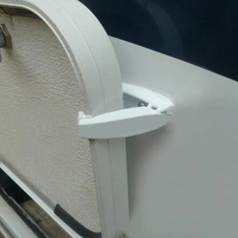 

5 PCS RV Baggage Door Catch Clips Compartment Latch Holders Spring Loaded Hinge Strong Plastic Lock for Camper Trailer