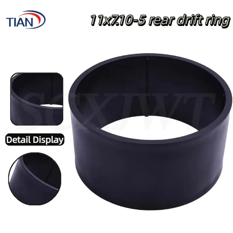 11x7.10-5 go kart rear drift ring without traction, easy to install smoother riding, more sturdysuitable FOR drifting bicycles