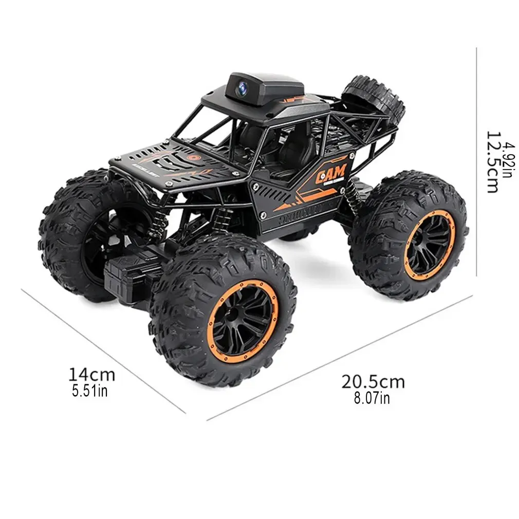 Rc Auto Met Hd 720P Wifi Fpv Camera Off-Road Afstandsbediening Stunt Auto 1:18 2.4G Suv Radio Controle Klimmen Speelgoed Voor Kinderen