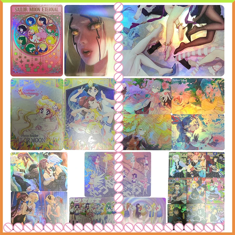 

Аниме История Богини DIY ACG Игра Коллекционная карта Сексуальные игрушки для мальчика Подарок на день рождения Мику Ху Тао Цукино Усаги Мицури