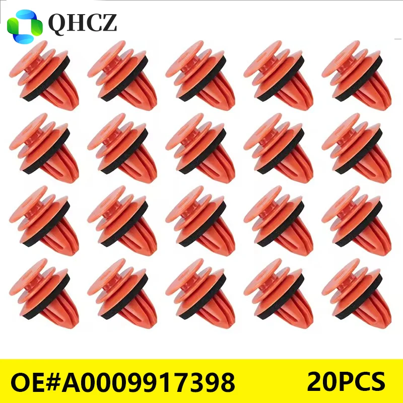 

20PCS Mercedes ML SLK GLA CLA CLS E Door Card Panel Trim Clips OE# A0009918698 Front W166 W156 W218