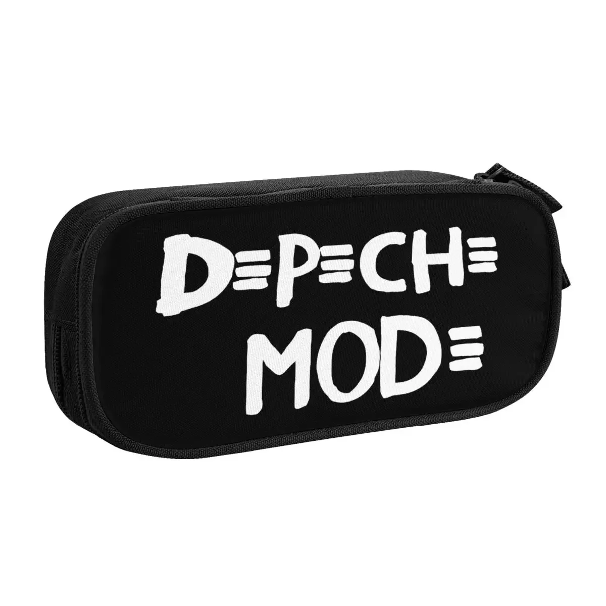 Custom Kawaii Electronic Rock Depeche Cool Mode Pencil Case for Boys Gilrs Large Capacity Pen Bag Box School Accessories