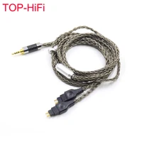 Cable de auriculares 16 Core 7N OCC para Sennheiser HD580 HD600 HD650 HD25 HD660S hd565 hd545 actualización equilibrada 2,5mm 4,4 xlr auriculares