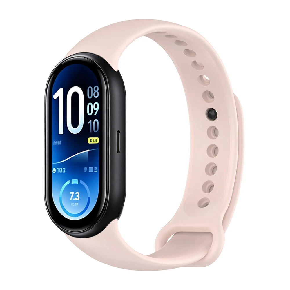 Soft Silicone Bracelet for Xiaomi Smart Band 11 10 9 8 Sport Replacement Breathable Wristband Correa for Xiaomi Band 9NFC Strap