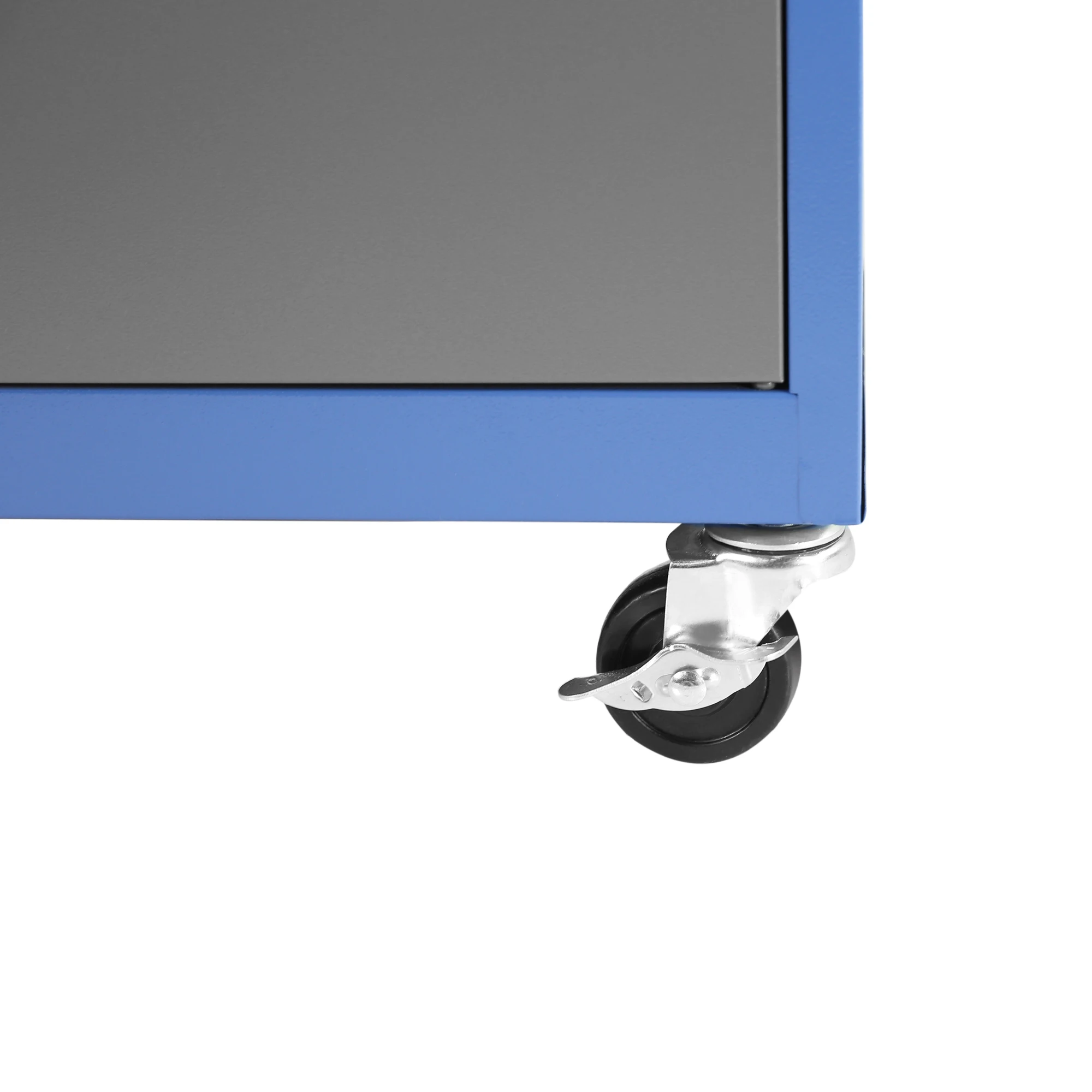 Tool Chest, 5-Drawer Rolling Tool Storage Cabinet with Detachable Top Tool Box, Liner, Universal Lockable Wheels, Adjustable She