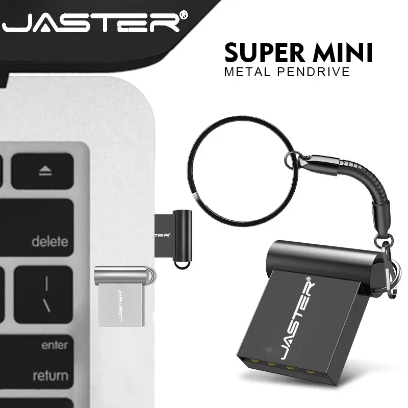 

NEW 3Color Super Mini USB Flash Drive 1GB/2GB/4GB/8G Metal Cle Pendrive 128GB 64G USB2.0 with Key Chain Pen Drive 128M/256M/512M