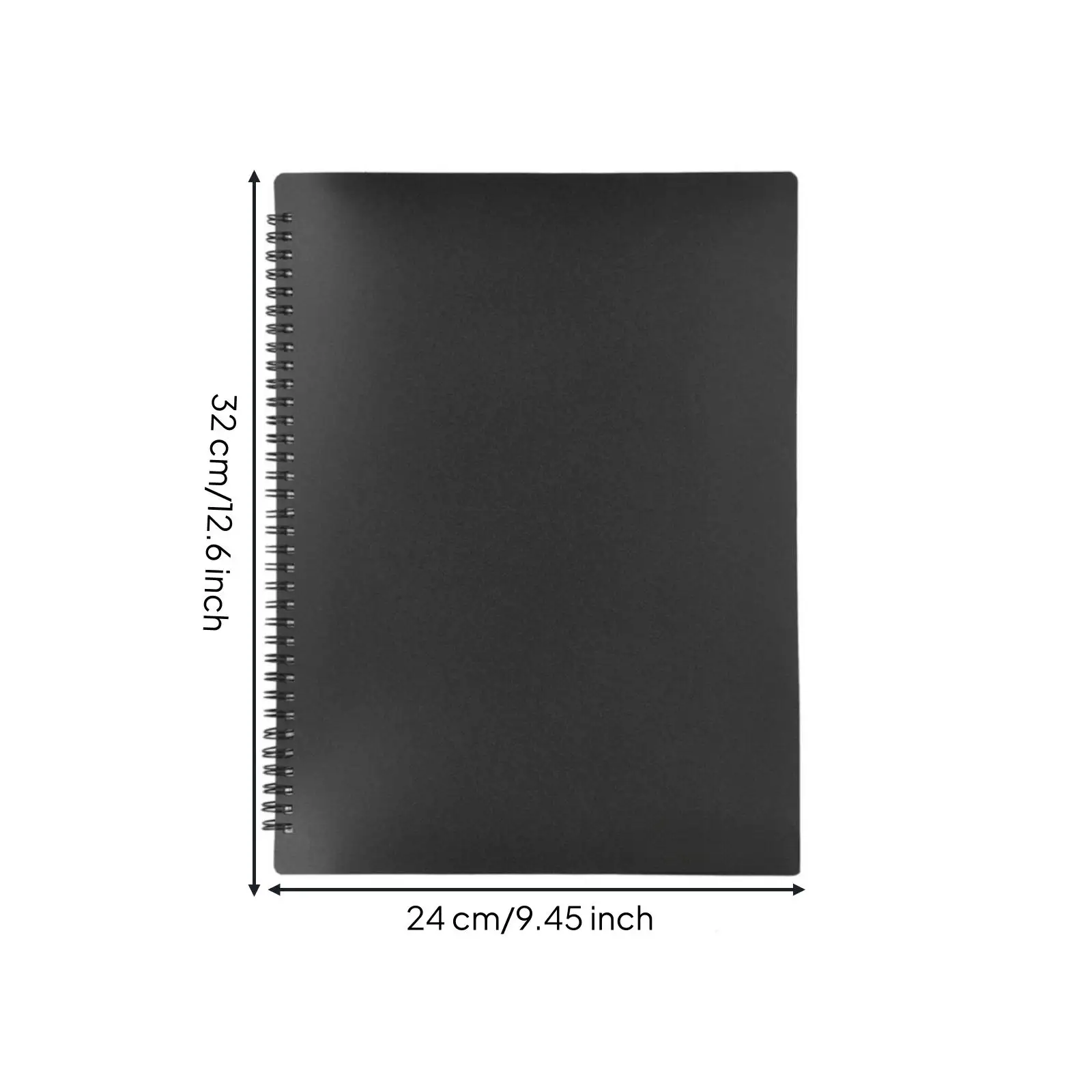 Wire Bound Music Score Folder for Piano Rehearsals with Clear Protective Pockets for Scores