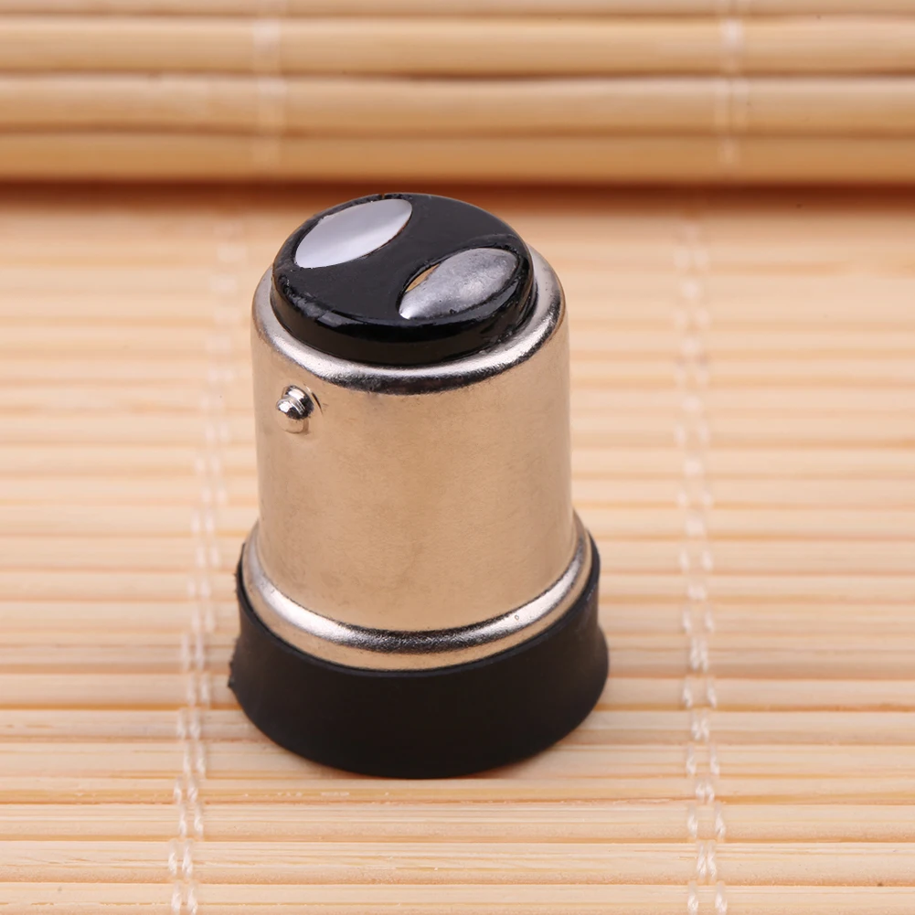 BA15D To E14 Adapter Screw-in Lamp Socket Copper Light Socket Converter Light Bulb Converter Bulb Base Adapter for Home Use