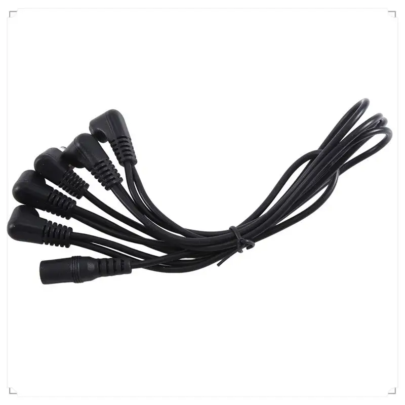 

Guitar Effect Pedal Power Supply Adapter 9V Tip Negative 5 Way Daisy Chain Cables For Guitar Effect Pedal,US Plug Easy To Use