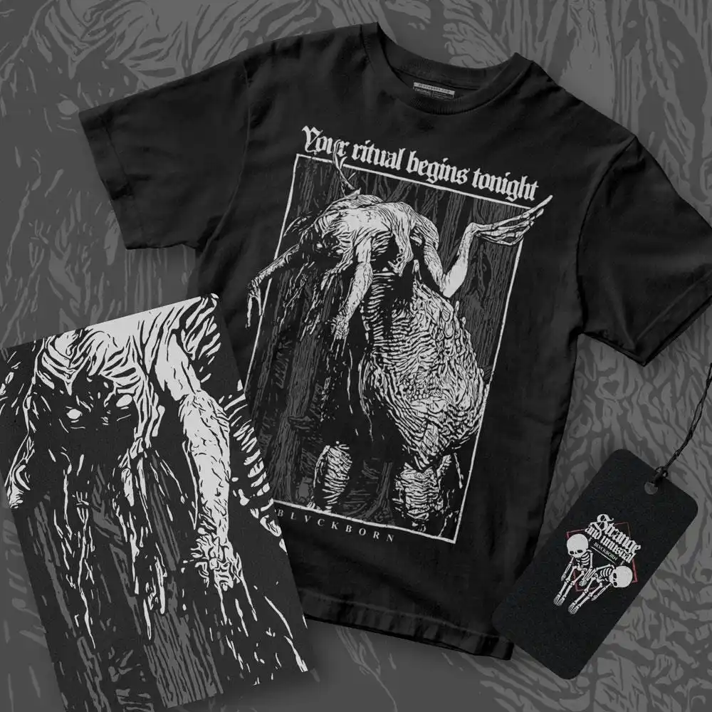 Your Ritual Begins Tonight Unisex Casual Pure Cotton T-Shirt