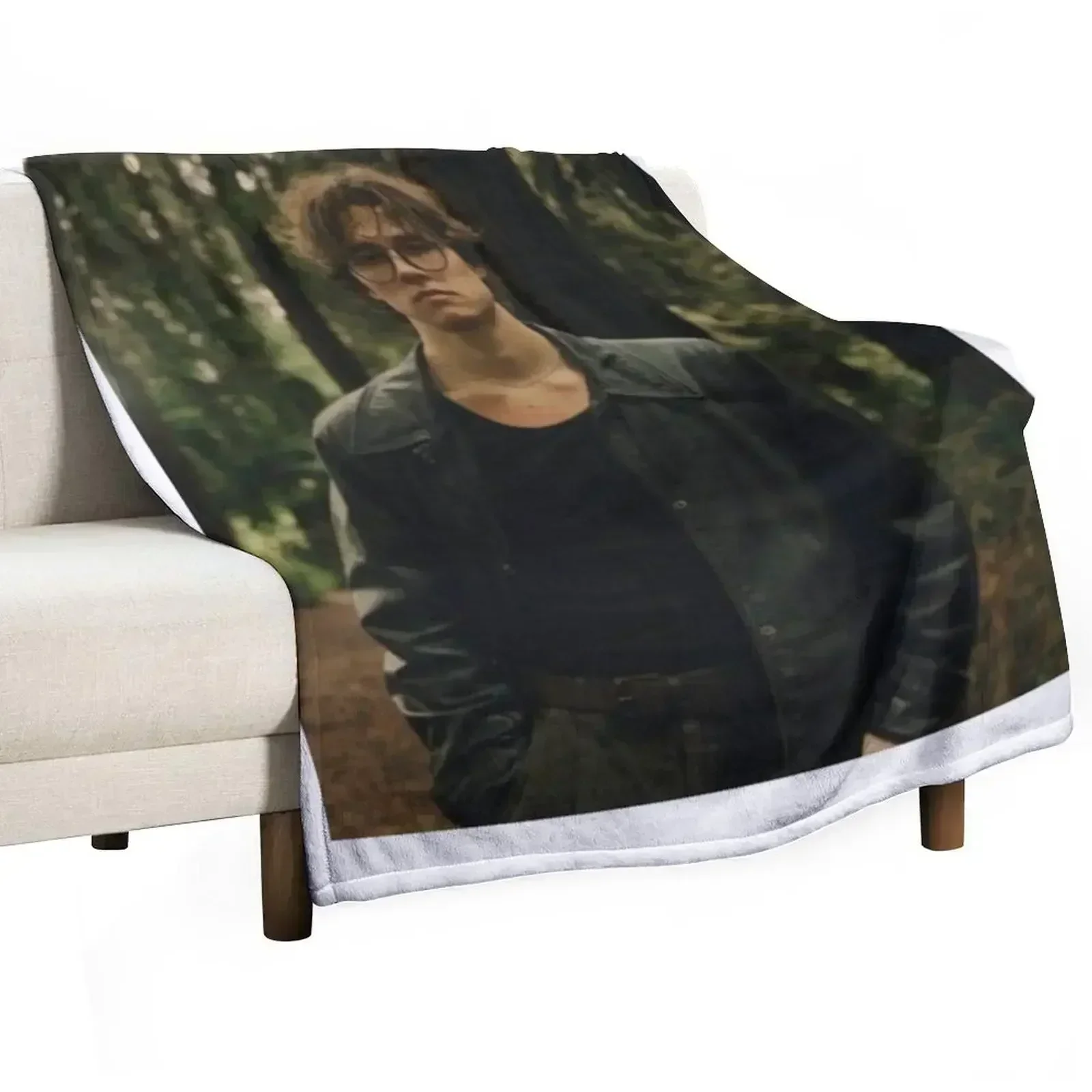 

David Kushner Daylight Throw Blanket Plush Fuzzy Cozy Blanket for Couch Sofa