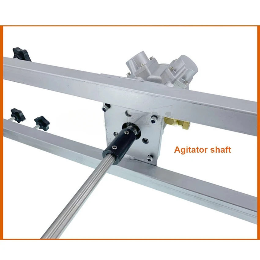 Agitatore pneumatico da 1 tonnellata di vendita caldo Agitatore per serbatoio IBC Miscelatore per serbatoio 1000L Agitatore per tamburo a botte commerciale con gancio di supporto