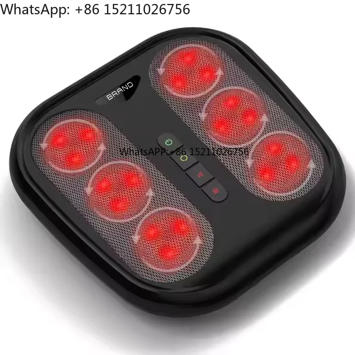 Customized Logo Shiatsu Portable Leg Massager Deep Tissue Heat Massage Roller for Foot and Calf Pain Relief Machine