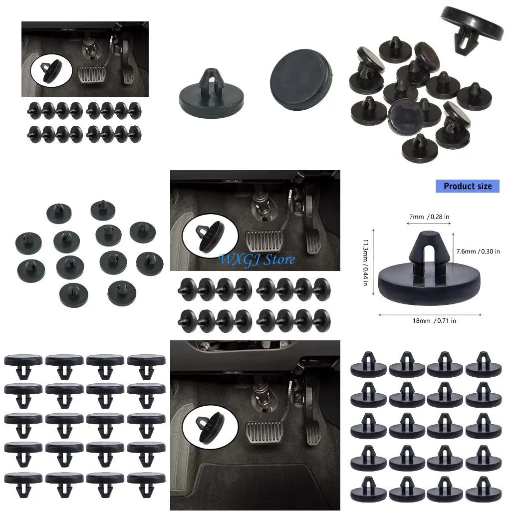 

37JE 20pc Brake Pedal Stopper Lamp Switches Stopper for 1990-1991 Replace 054106036