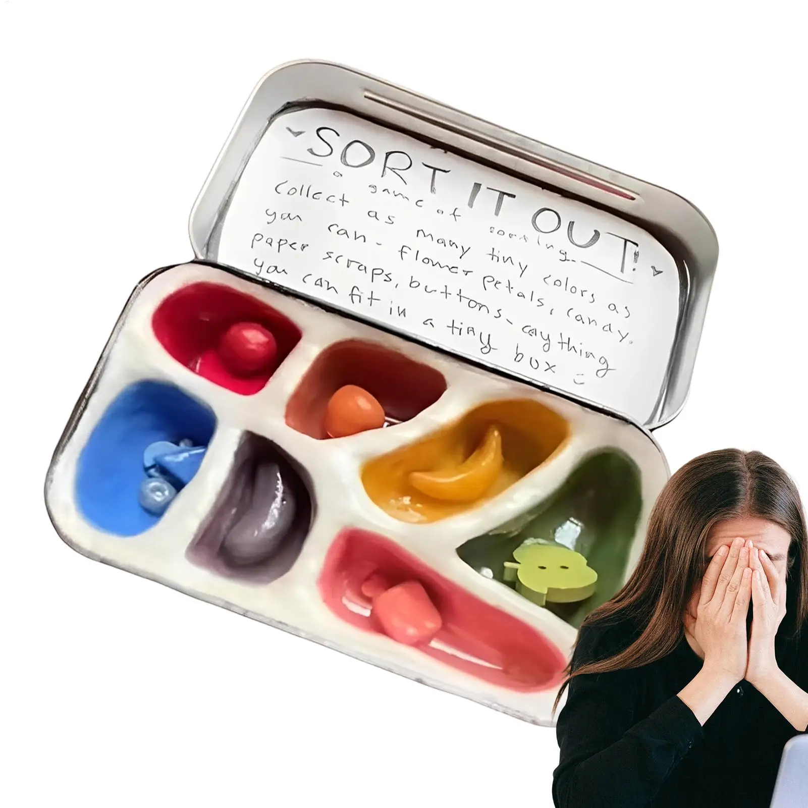 برطمانات حسية للأطفال، ألعاب فرز حسية محمولة، ألعاب تفاعلية، أنشطة تعلم للأطفال للأولاد والبنات والكبار أثناء السفر