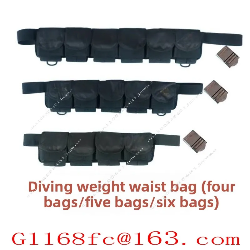 Diving Weight Belt Pocket Weight Bag Lead Block Drop Weight