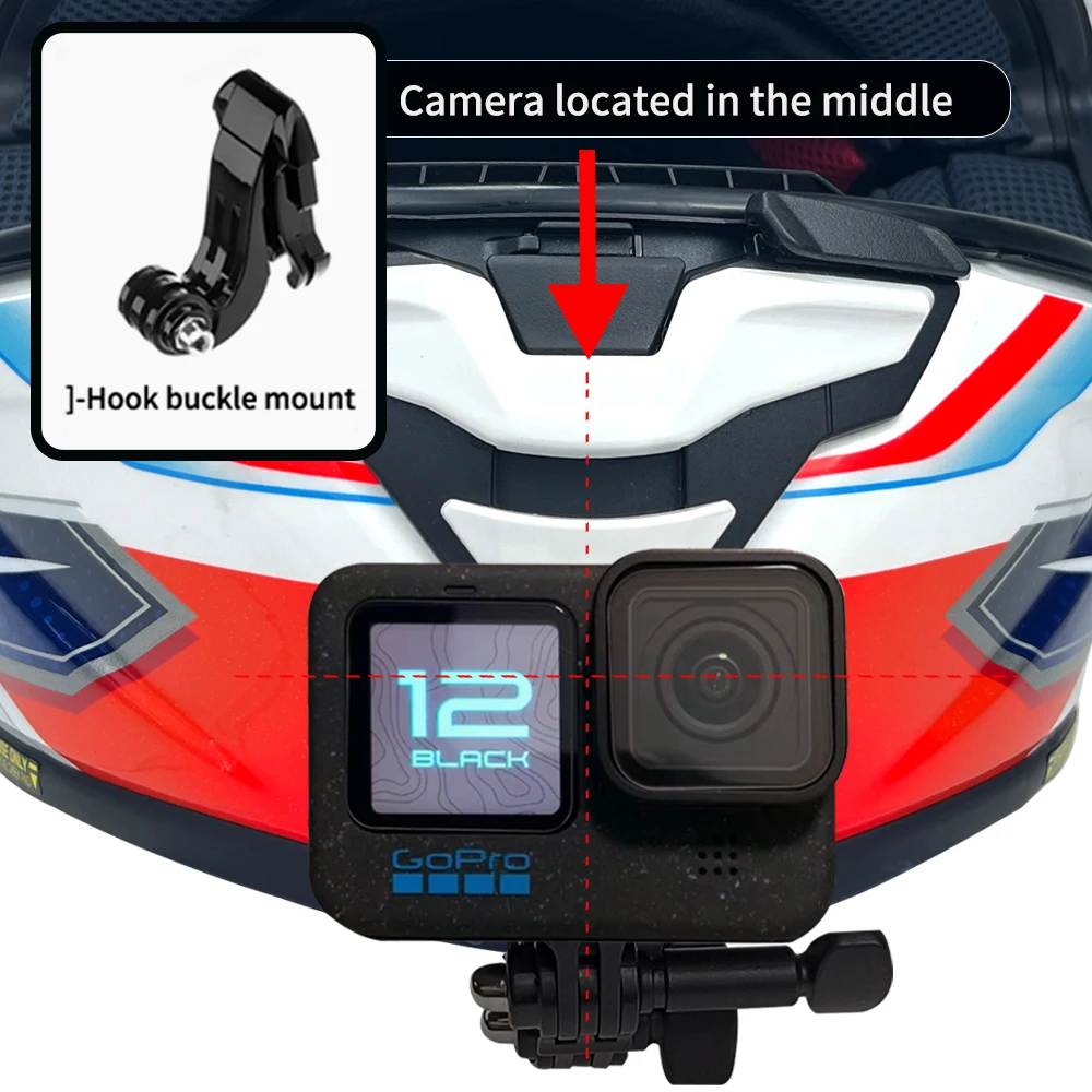 For Shoei X15 X14 Z8 Z7 NEOTEC II Motorcycle Customized Helmet Chin Mount for GoPro Insta360OneX3 X2 R Sports Camera Accessories