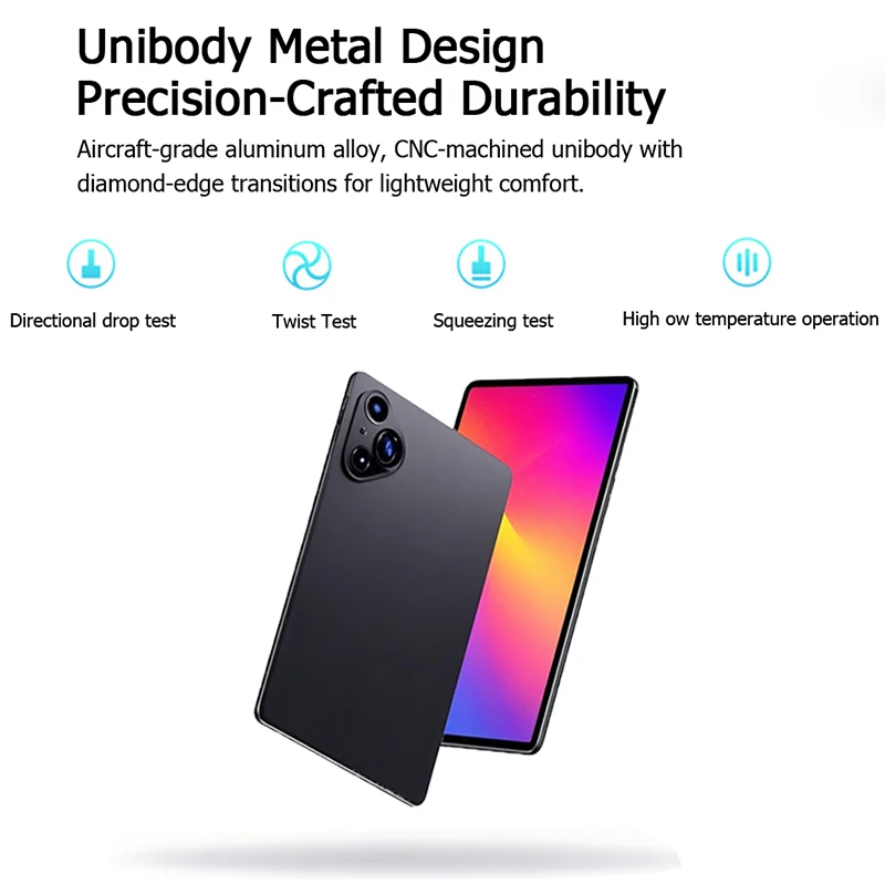 New 5G Wifi Tablet 4GB RAM(2+2GB Expand) 64GB ROM Dual Camera   SIM Slot Android 13 6000mAh Battery Google HD Display Tablet Pc