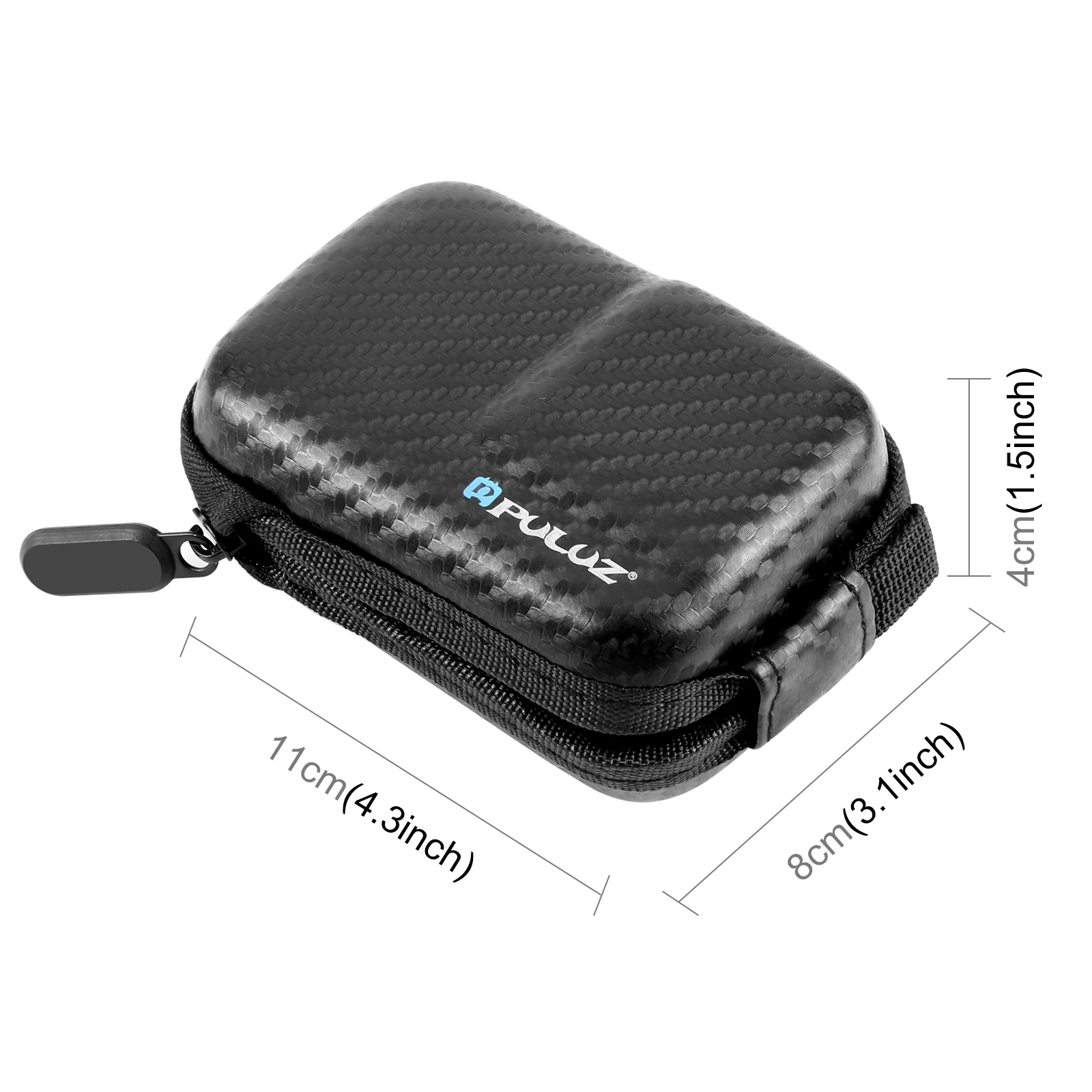 PULUZ For DJI Osmo Action 4 / 3 Mini Body Bag Portable EVA Storage Bag Accessories Cover Bag