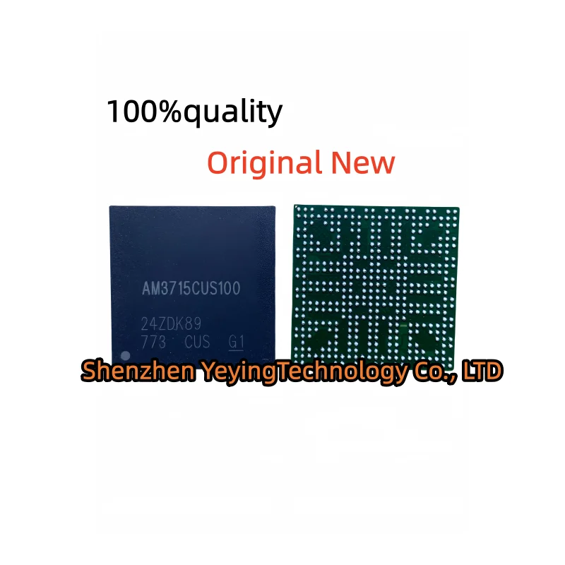 1Pcs Am3715Cus100 Am3715Cusioo Fcbga423 32-Bit Arm Microprocessor Chip