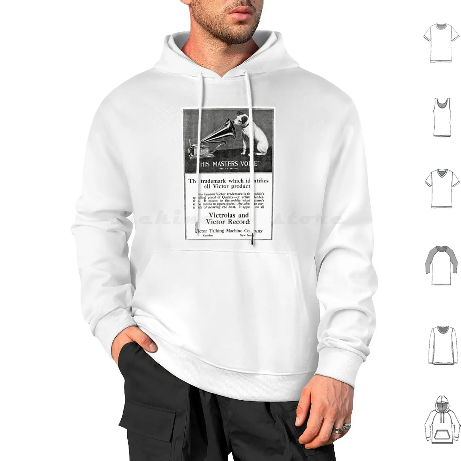 His Master’S Voice Music Record Hoodies Long Sleeve His Master S Voice Music Record His Masters Voice Hmv Record Label