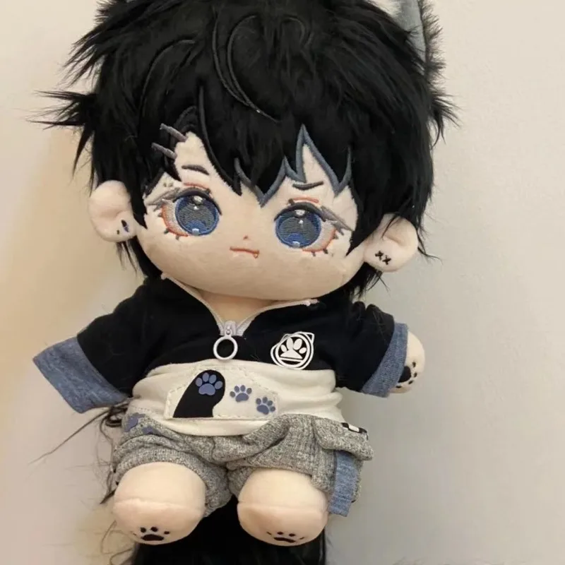 

A 20CM Gentle Companion Plush Doll - This Chill, Sweet Boy Awaits Your Styling! A Unique, Hand-Dressed Gift of Warmth & Care.