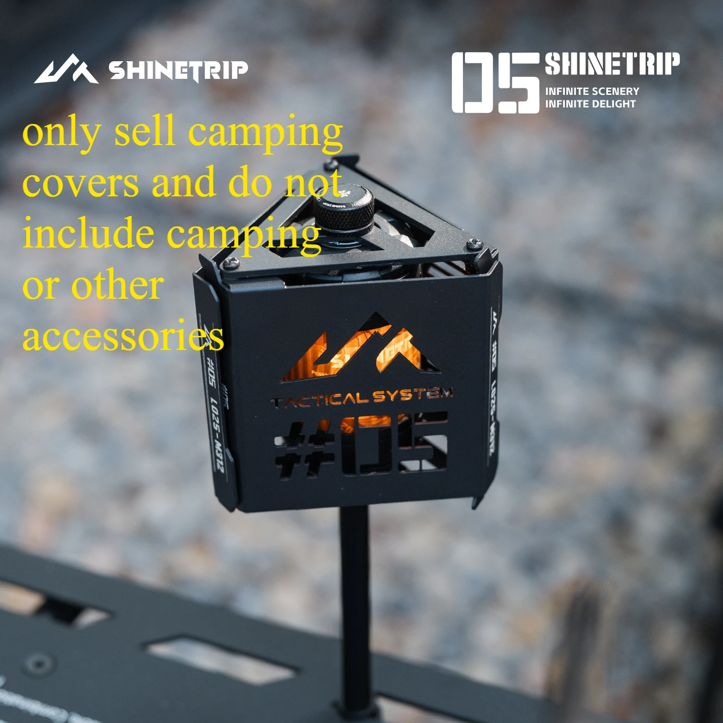 Lamp Array Series Shadow Wandering Lampshade Atmosphere 19 Lamp Aluminum Alloy Hollow Metal Light and Shadow Camping Accessories
