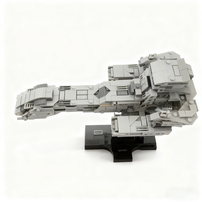 590pcs MOC Stargate SG-1 Prometheus Midi-Scale Icons Model Building Blocks Christmas Gift Brick Birthday DIY Assemble Education