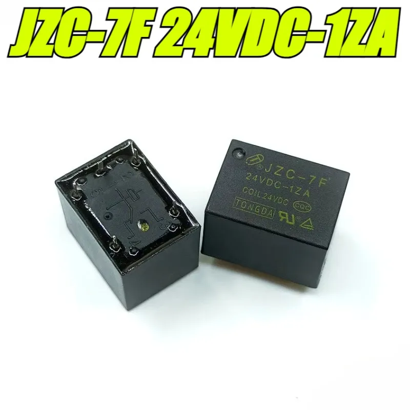 (Совершенно новый оригинал) 1 шт./лот 100% оригинальное реле: JZC-7F 24VDC-1ZA 5 контактов HG4123-024-2C