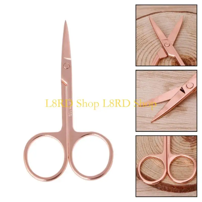 L8rd الفولاذ المقاوم للصدأ مكياج الحاجب رموش مزيل القاطع مقص مقص