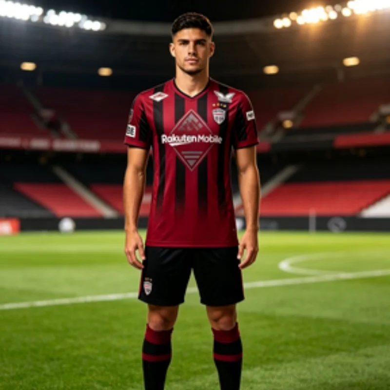 2026 Fashion New Vissel Kobe Shirt Jersey T-Shirt Soccer Fan Shirt Light and Lightweight Breathable Sportswear Parent-child
