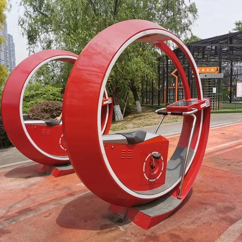 

Led Fountain Bike Luminous Fountain Bicycle Interactive Props For Water Park