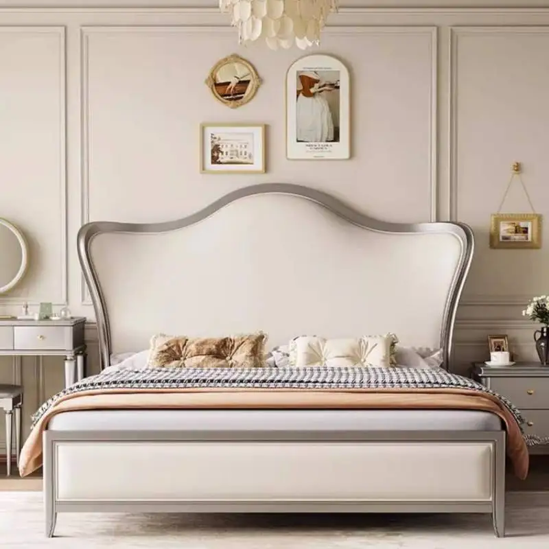 White Designs European Double Bed Soft Cheap Modern Storage European Double Bed Wood Japanese Cama Box Casal Bedrooms Furniture
