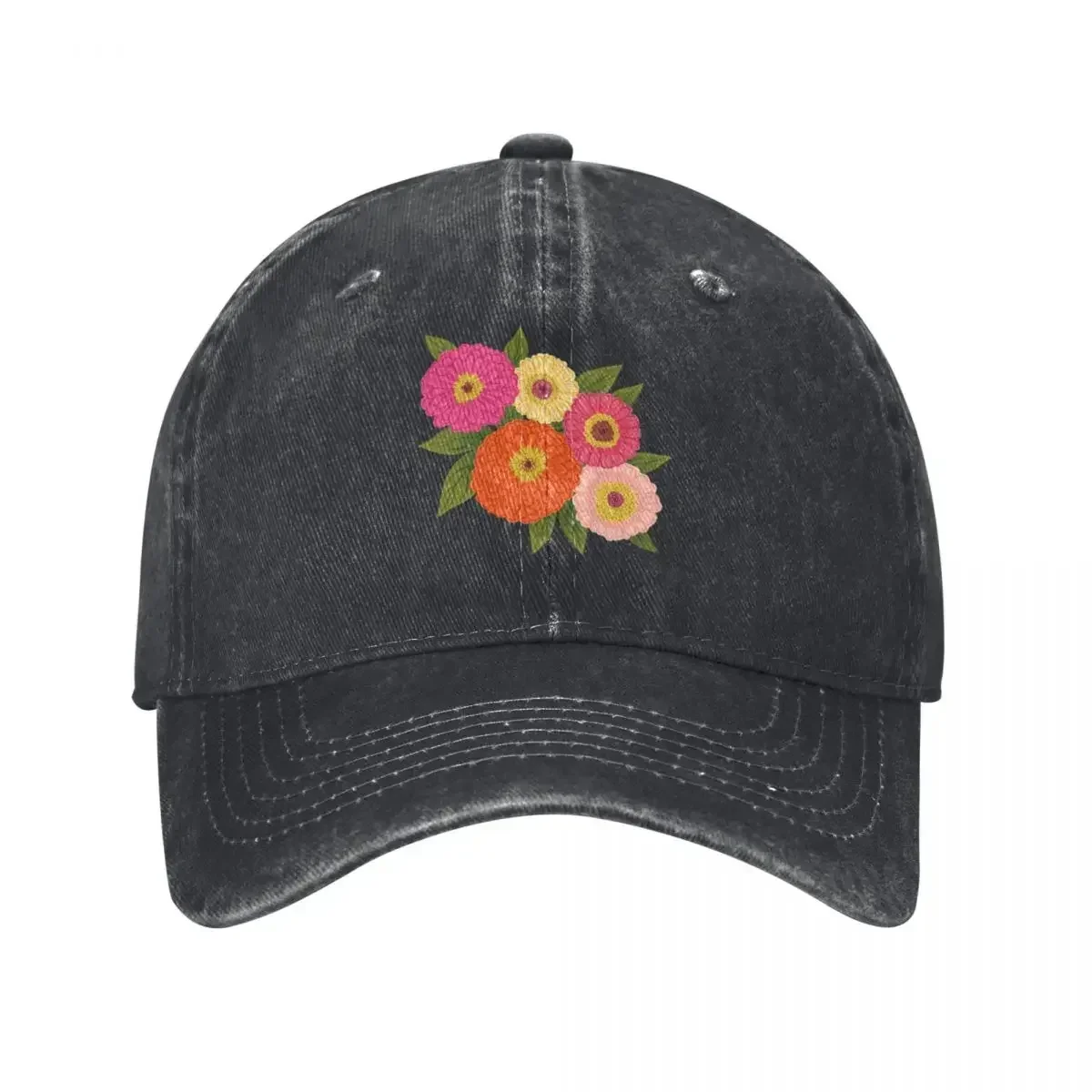 ZINNIA Baseball Cap Cotton Hats Cowboy Caps Unisex