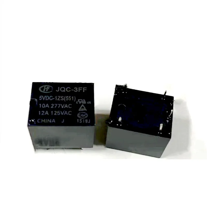 NEW JQC-3FF 005-1ZS JQC 3FF 005 1ZS JQC3FF0051ZS 5VDC DC5V 5V relay 12A 5PIN