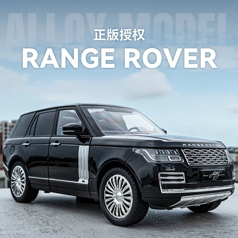 CHEZHI 1:18 Range Rover Alloy Car Model Ornament Toy Gift Diecast Alloy Car Model Collectible