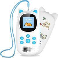 32GB MP3 Player for Kids, With Bluetooth 5.0 ,  FM Speaker, Voice Recorder,  Up to 128GB, Lanyard Headphone Included