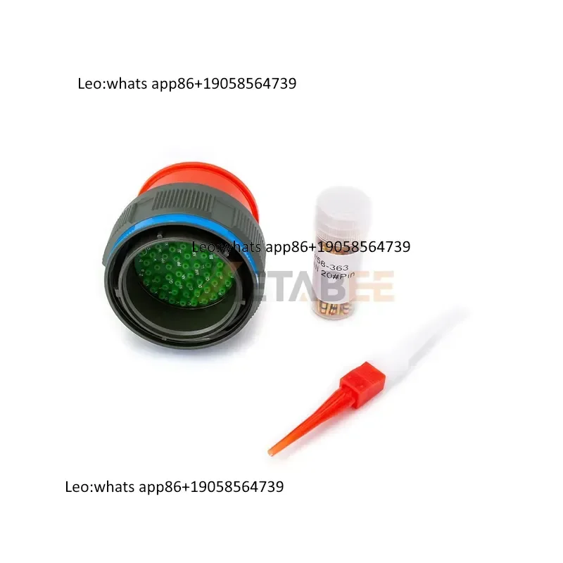 D38999/26WJ61PN Series III Circular Connector High Density Threaded Aluminum Shell Receptacle for Industrial Use