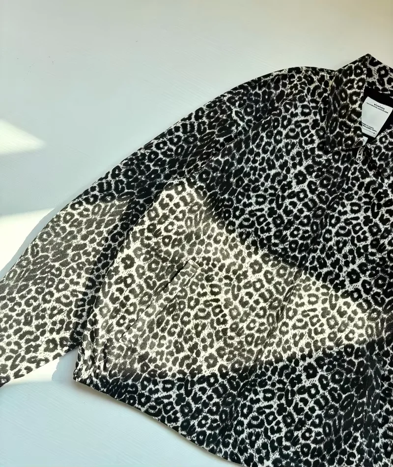 

VSVM REDSUN JKT LEOPARD silk leopard print jacket