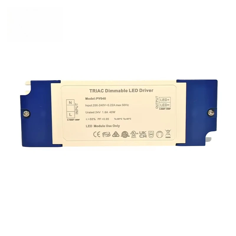 Power Supply 24vdc Indoor Transformer Triac 30W Dimmable Power Supply 24V for Led Lights