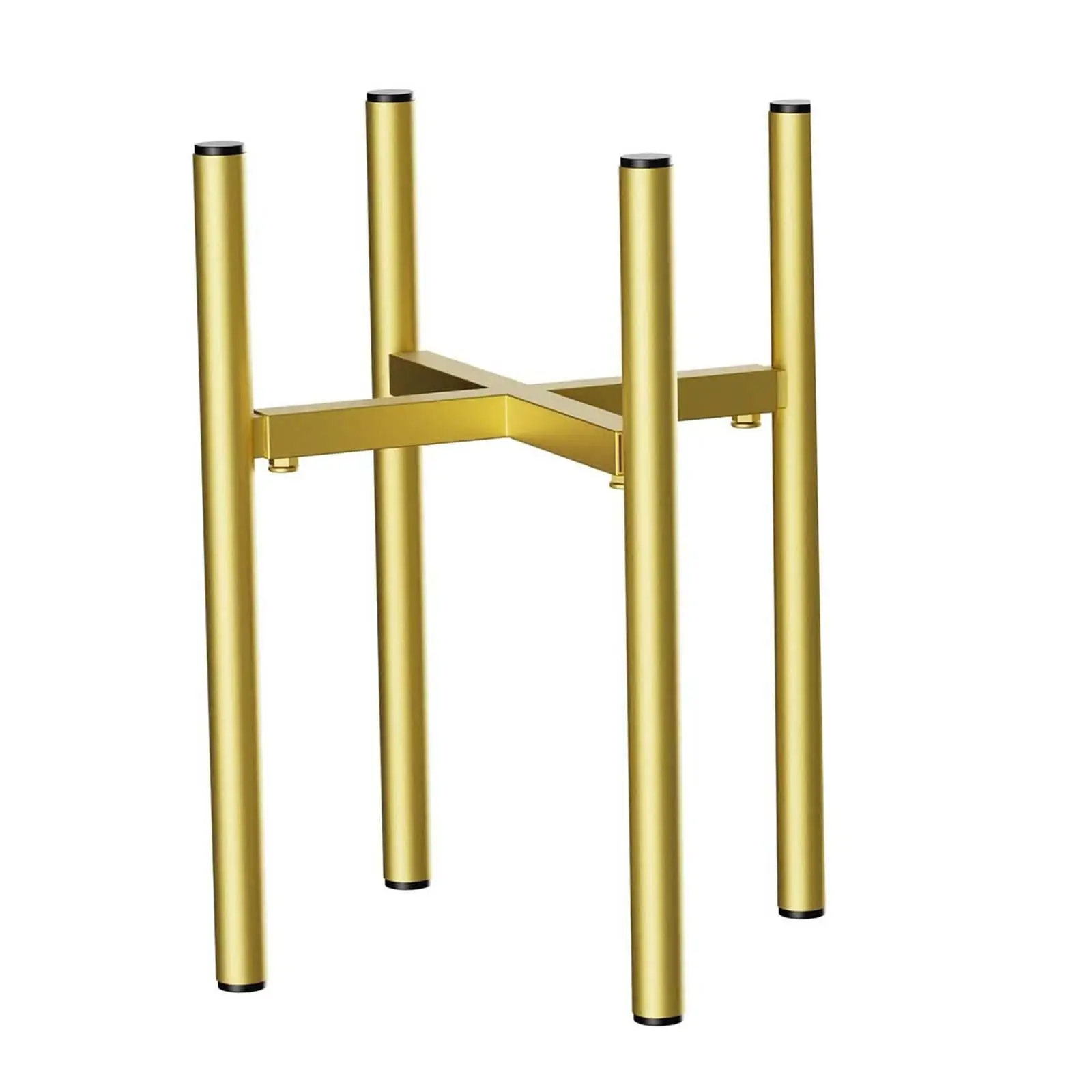 Adjustable Plant Stand Metal Item Stand Gold Stable Flower Holder Heavy Duty Holder Rack Mid Century Plant Holder for Home