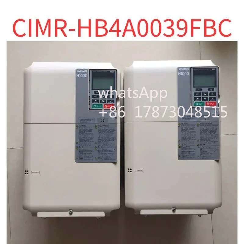 

Second-hand Frequency converter CIMR-HB4A0039FBC 18.5KW/15KW test OK