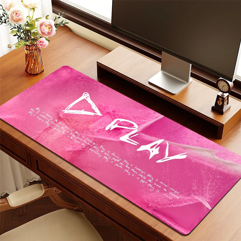 E-Ed Singer S-Sheeran Mouse Pad Non-slip Thickened MousePad Writing Lockedge Office Student Gaming Cushion Large