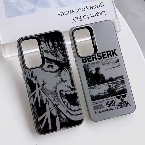 Berserk Anime For Samsung A56 A55 A54 A53 A52 A51 A36 A35 A34 A33 A32 A31 A26 A25 A24 A23 A21 A17 Phone Case