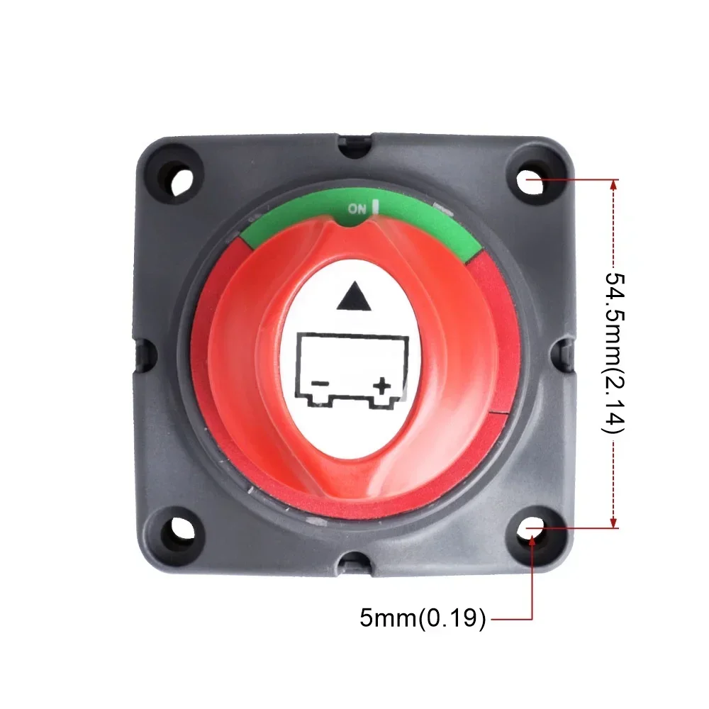 مفتاح فصل البطارية 12 فولت 24 فولت 300A عازل السيارة قطع مفتاح دوار 2 و 3 موقف قطع التبديل لقارب تخييم VR