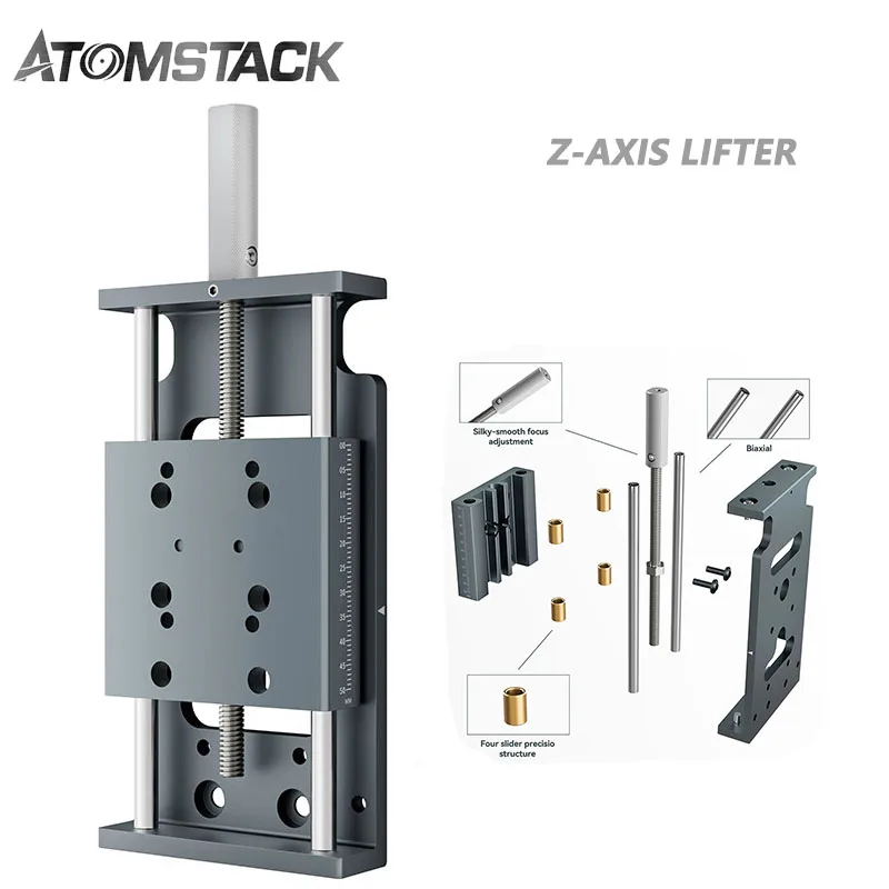 Atomstack Maker L1 Z-Axis Height Adjuster With Scale Rotating Laser Head Module Lifting Accessories Reinforced Laser Machine