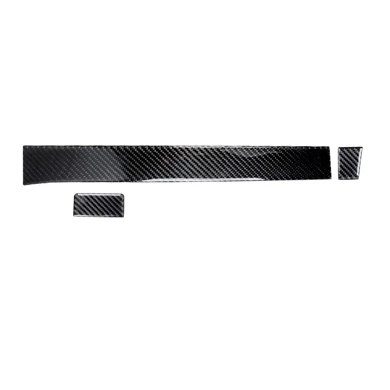 For 12-15 Toyota Tacoma Car Interior Modification Carbon Fiber Glove Box Decorative Stickers