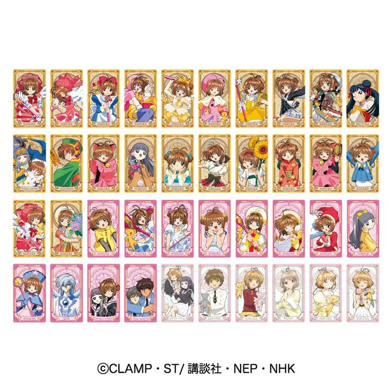 In Stock Ensky Original Arcana Card Collection 2 Cardcaptor Sakura Anime Figure Toys For Kids Gift Ornaments